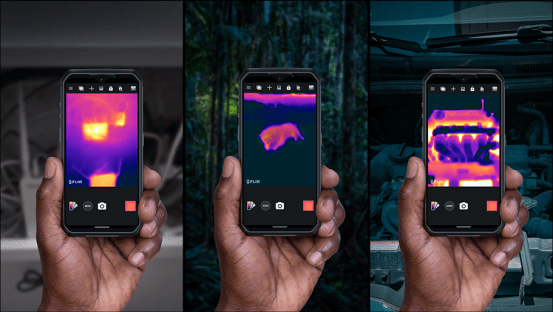 遨游A9红外热成像三防手机，功能丰富，外接内窥镜，NFC